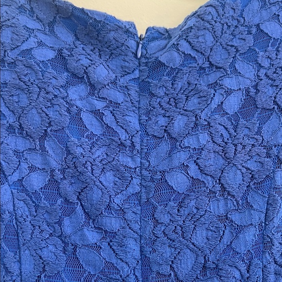 Kenzie Blue Lace Dress - Picture 7 of 7